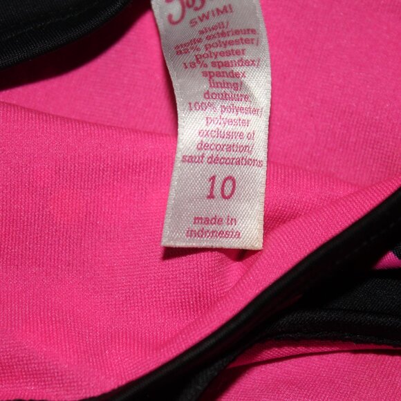 Multi Color 2 Pcs Justice Bikini Swimsuit Size 10 New - Picture 3 of 5